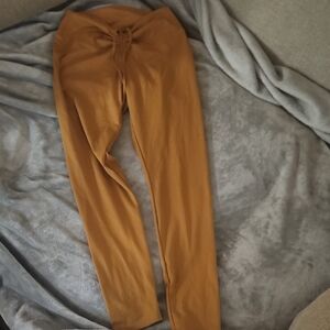 Stylish Tan Pink Leggings